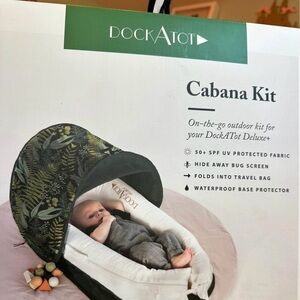 DockATot Cabana Kit - Black and White